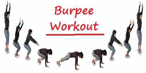 number of calories burned doing burpees