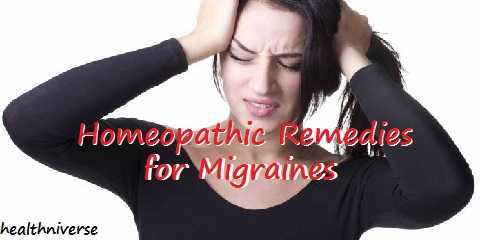 homeopathic remedies for migraines types and variants