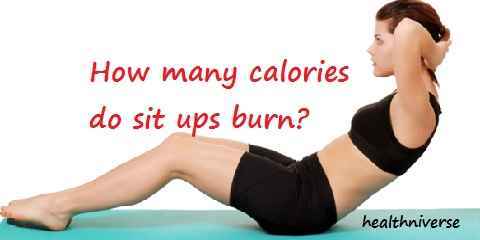 how many calories do sit ups burn